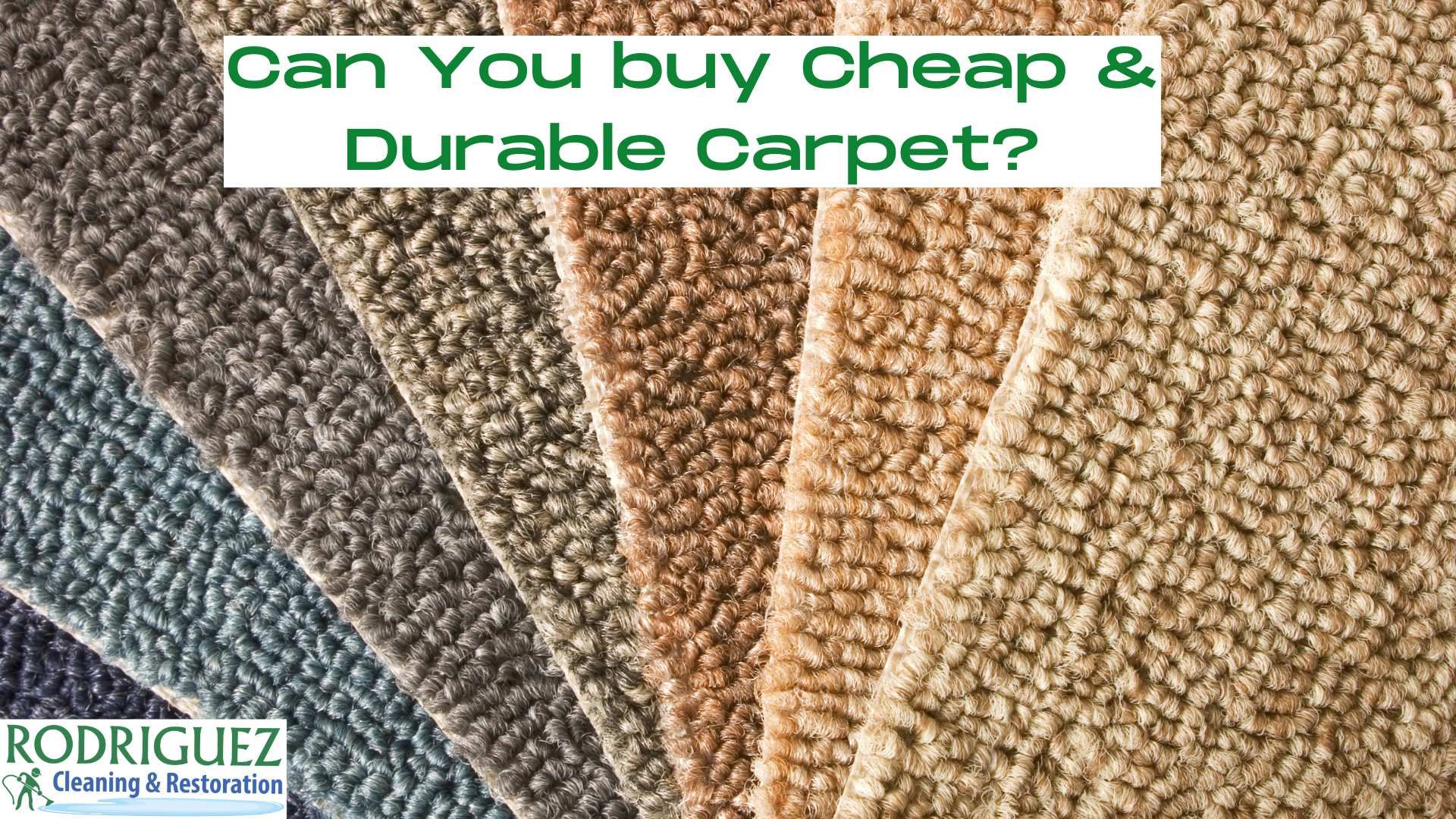 Can You buy Cheap & Durable Carpet? in Louisville KY