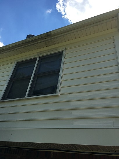 Picture of Pressure Washing siding in House