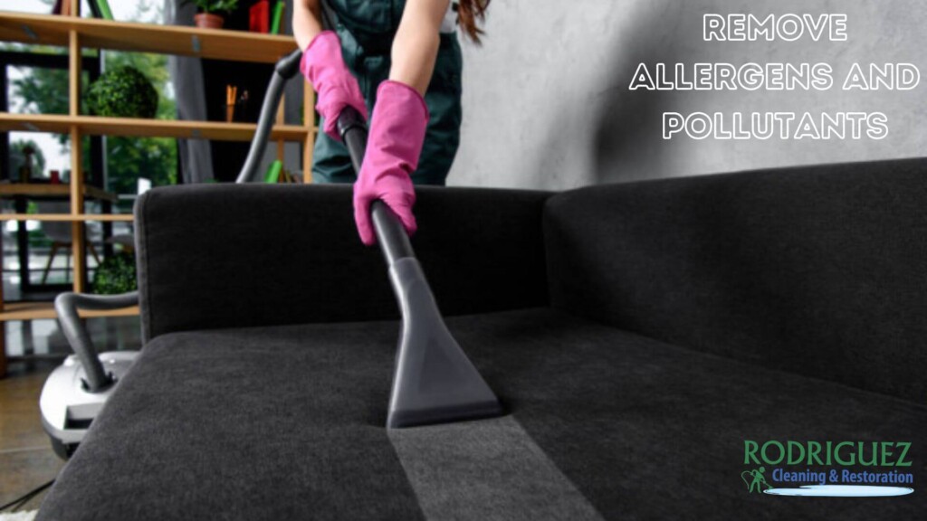 Upholstery Cleaning Remove Allergens