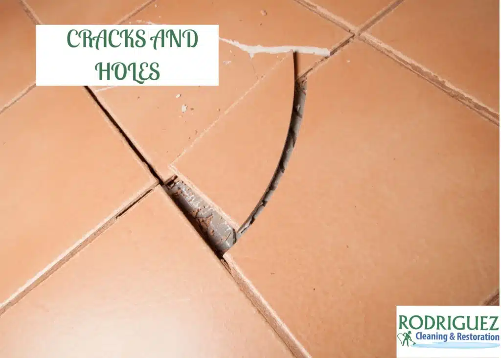 Cracks and Holes