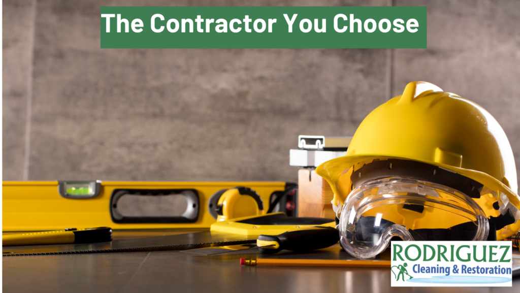 The Contractor You Choose
