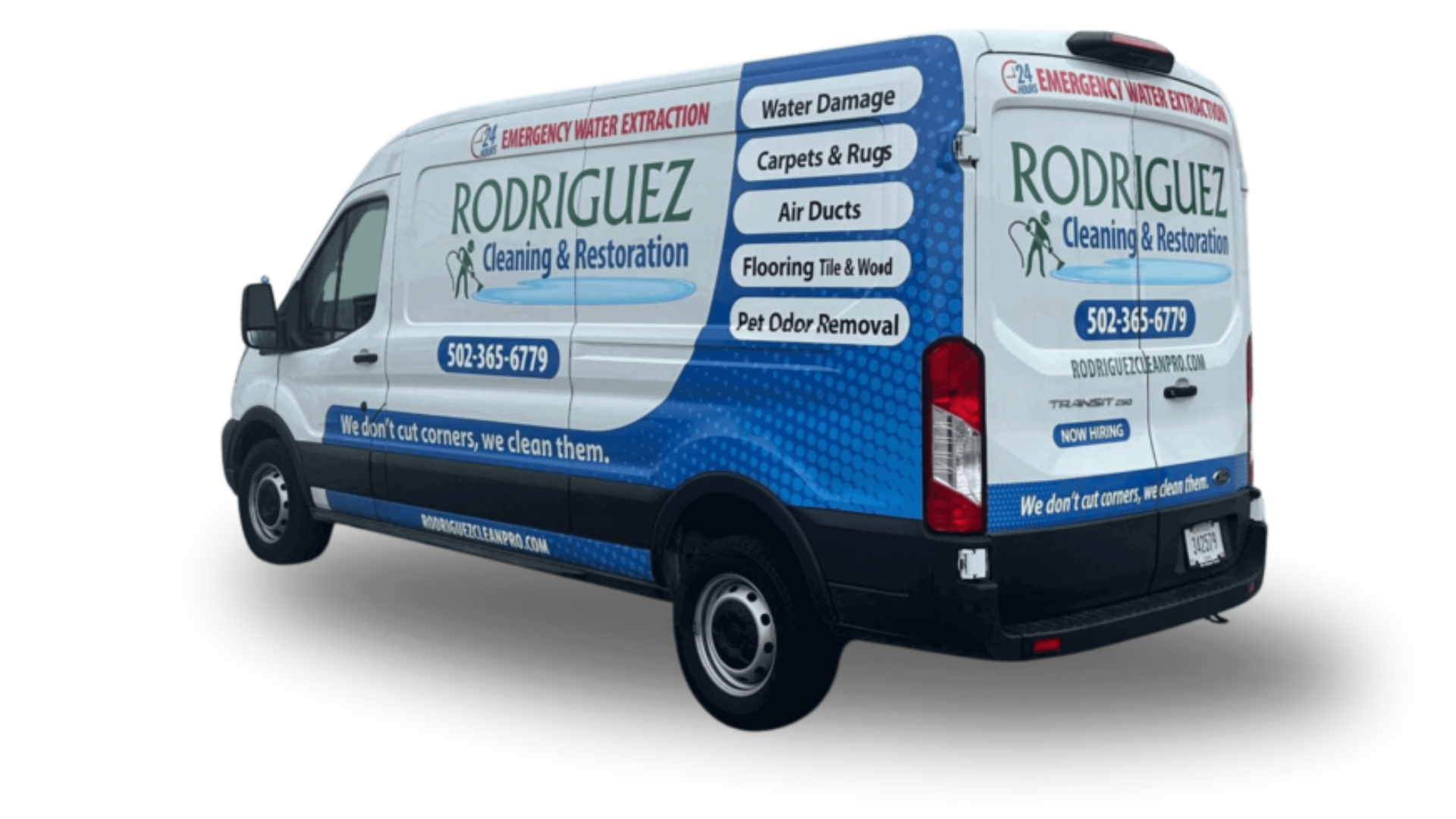 Rodriguez Van With Shadow